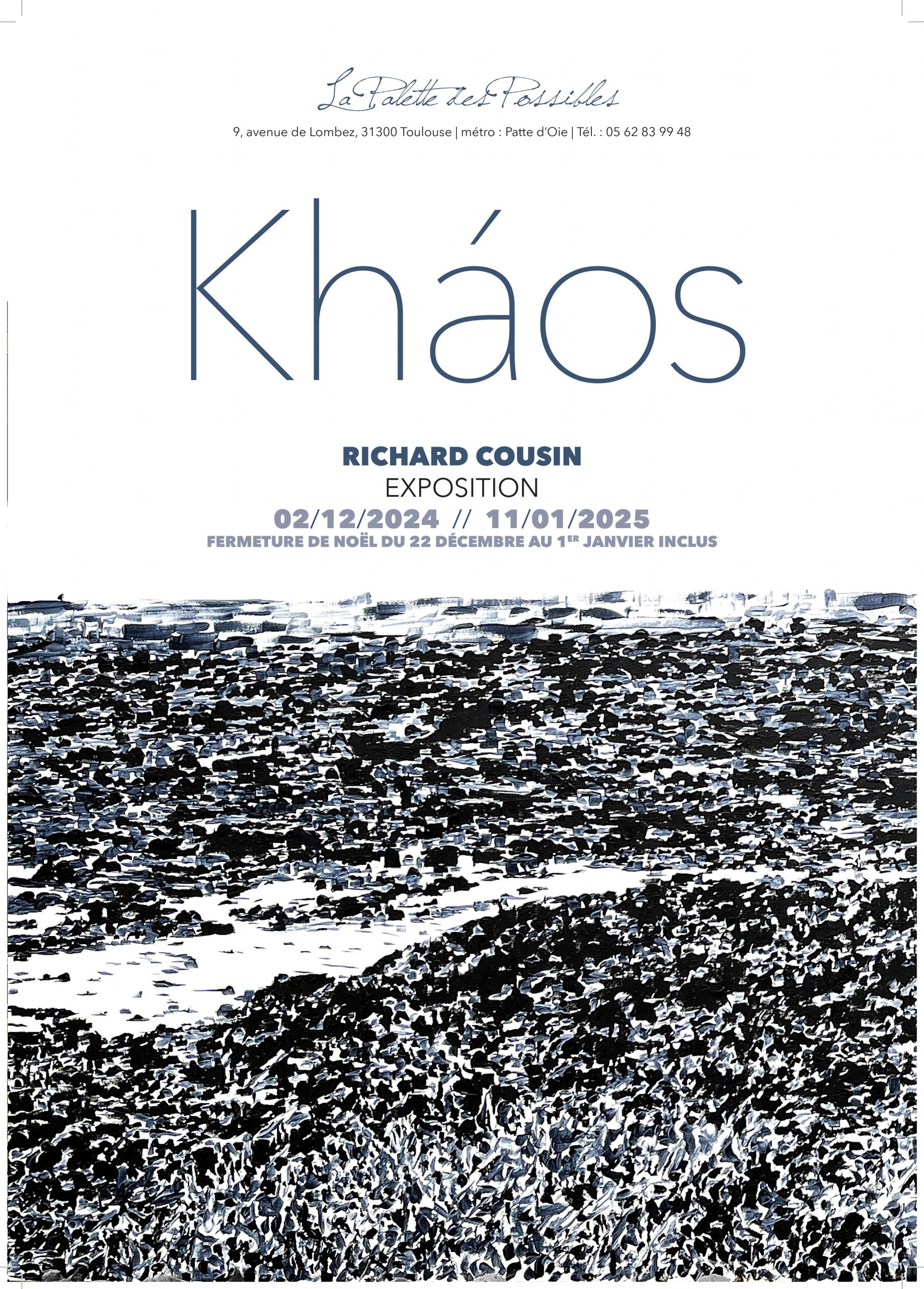 Khaos – peintures de Richard Cousin