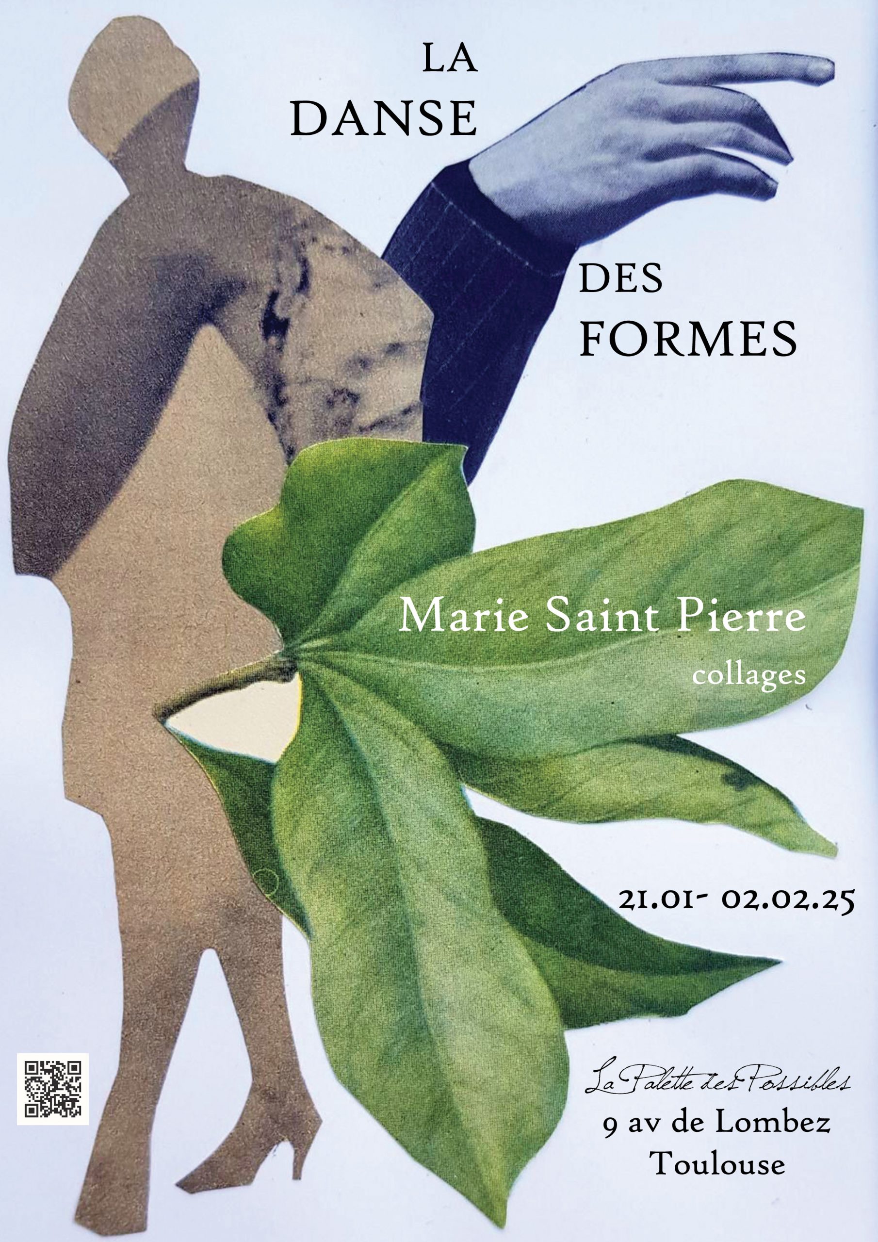 La danse des formes – Marie Saint Pierre, collages